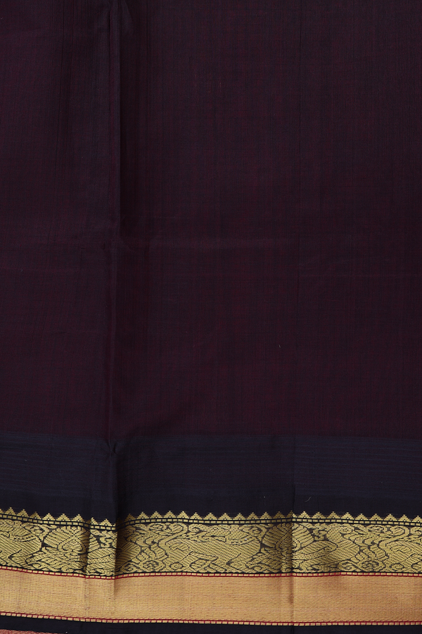 Traditional Silk Cotton Saree In Pink With Checks Design