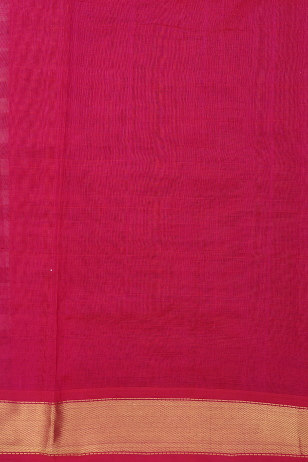 Traditional Silk Cotton Saree In Multicolor With Checks Design
