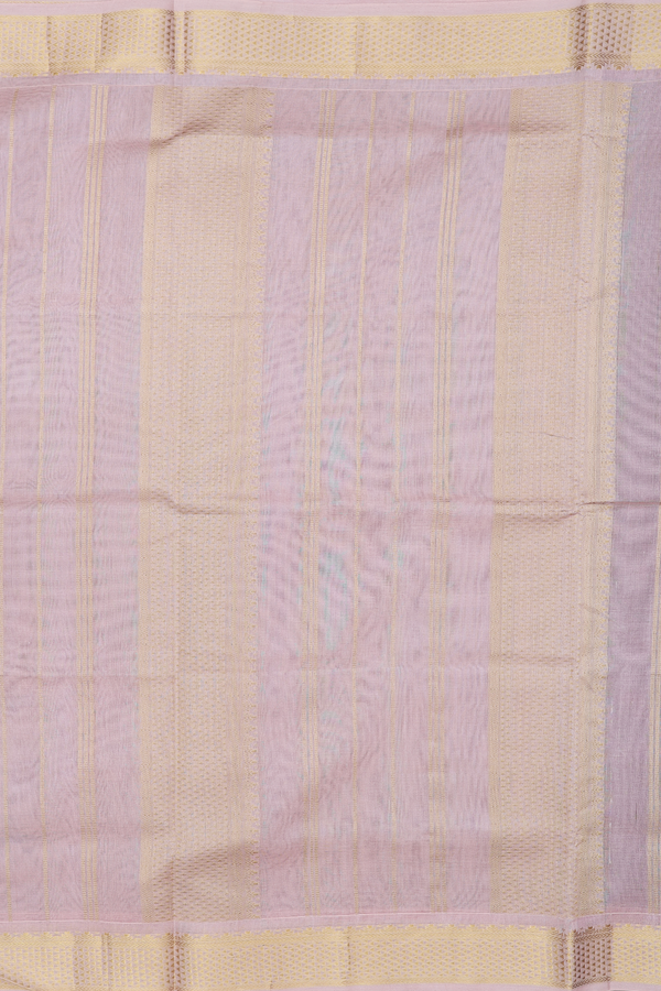 Silk Cotton Saree In Red With Diamond Design