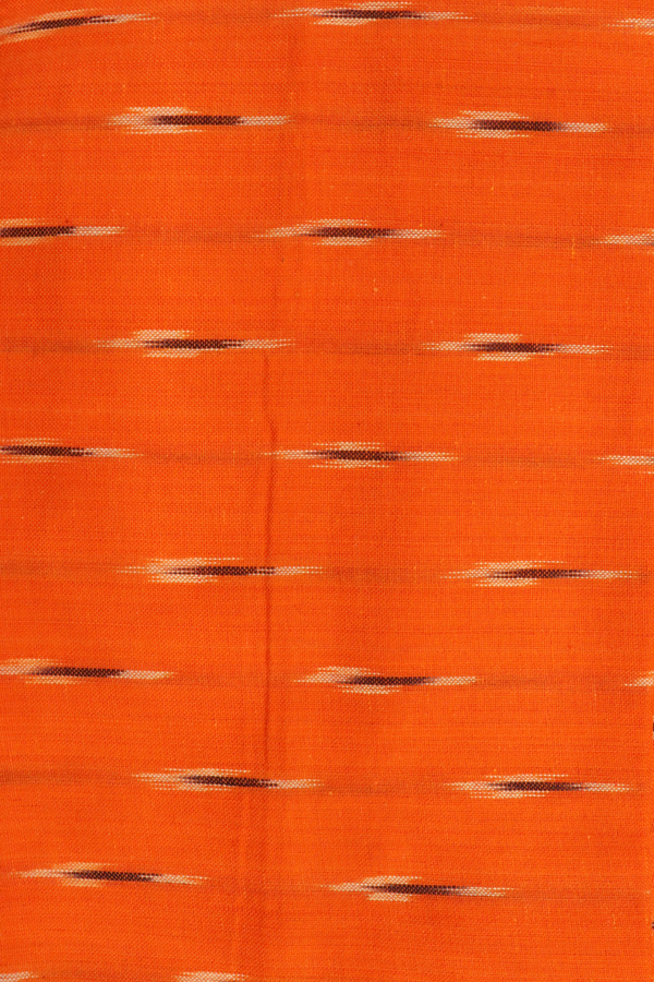Pochampally Cotton Saree In Green With Allover Design