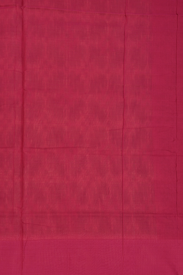 Pochampally Cotton Saree In Yellow With Allover Design