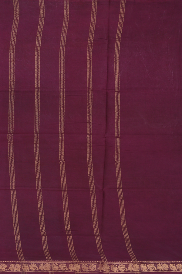 Sungudi Cotton Saree In Peacock Green With Printed Design