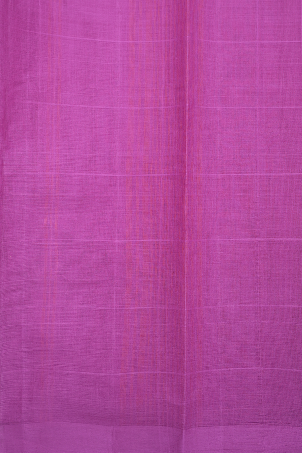 Chettinadu Cotton Saree In Yellow With Checks Design