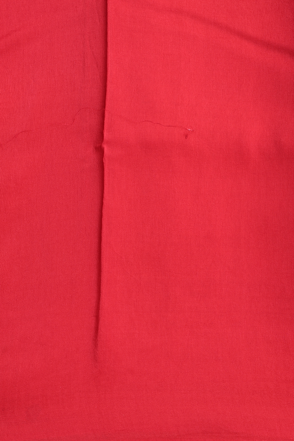 Chanderi Cotton Saree In Forest Green With Floral Design