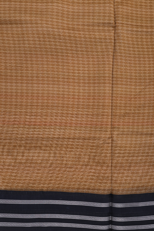 Chanderi Silk Cotton Saree In Multicolor With Stripes Design