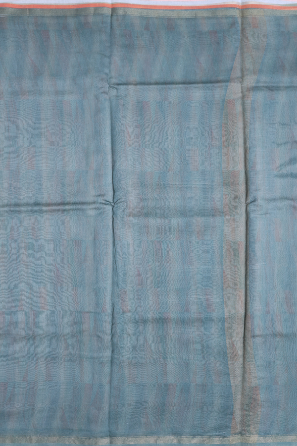 Chanderi Silk Cotton Saree In Multicolor With Printed Design