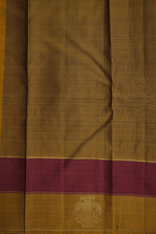 Checks Design Black Kanchipuram Silk Saree