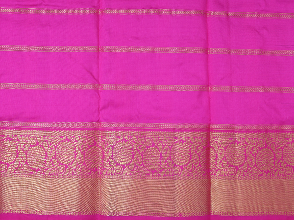 Checks Design Royal Blue Kanchipuram Pavadai Sattai Material