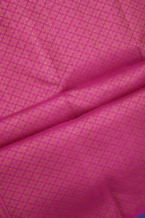 Checks With Buttas Multicolor Kanchipuram Silk Saree