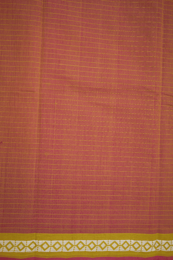 Checks With Buttis Magenta Bengal Cotton Saree