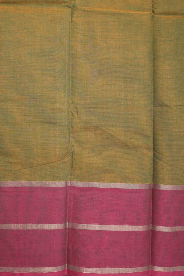 Chettinadu Cotton Saree In Dual Tone With Checks Design