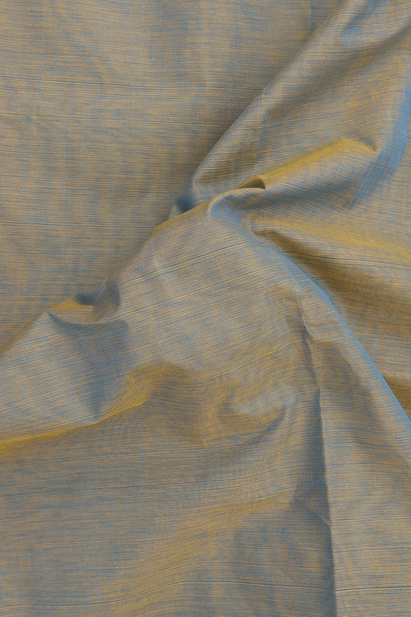 Chettinadu Cotton Saree In Dual Tone With Zari Border
