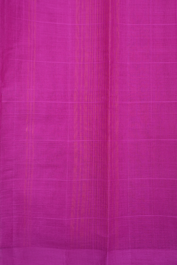 Chettinadu Cotton Saree In Yellow With Checks Design