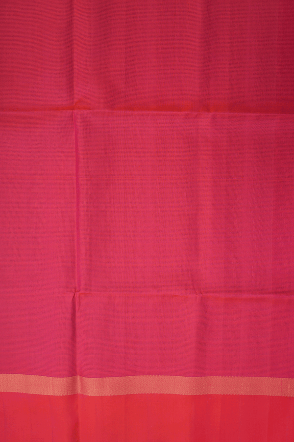 Chevron Design Regal Purple Soft Silk Saree