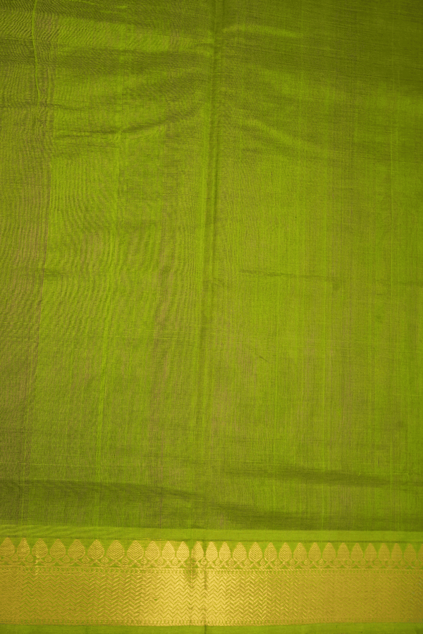 Chevron Zari Border Plum Purple Traditional Silk Cotton Saree