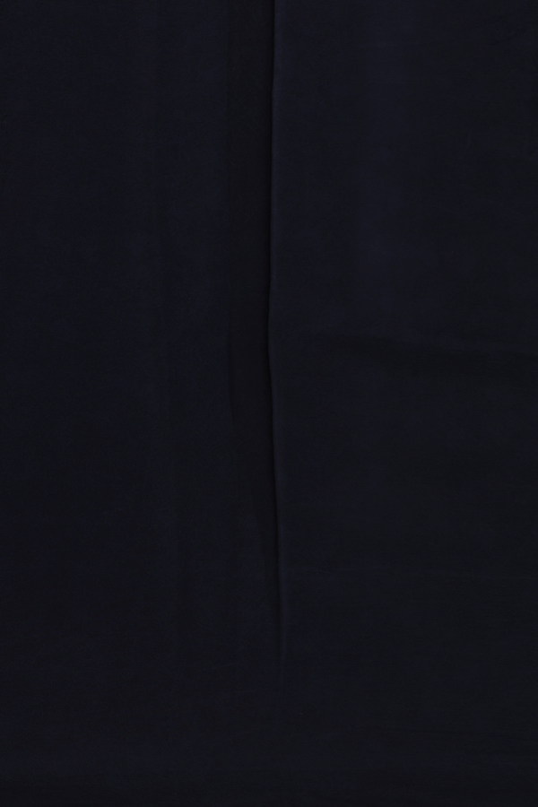 Chiffon Saree In Black With Floral Printed Design