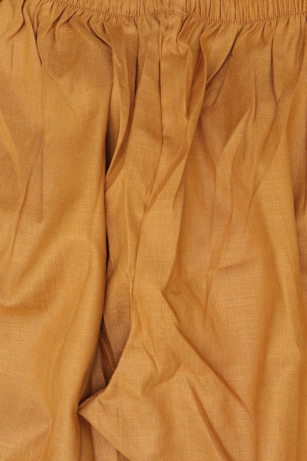 Chinese Neck Printed Design Black Cotton Salwar Set