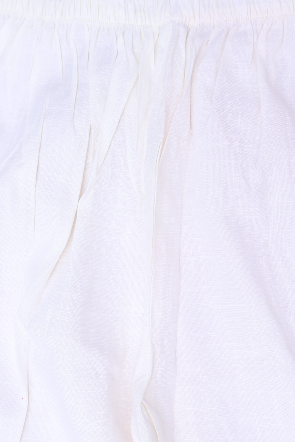 Chinese Neck Printed Design Dusty Red Cotton Salwar Set