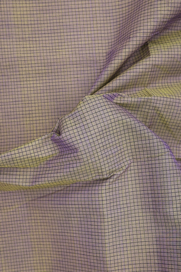 Coimbatore Cotton Saree In Dual Tone With Checks Design