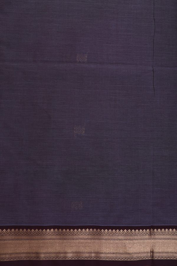 Coimbatore Cotton Saree In Dual Tone With Zari Buttas
