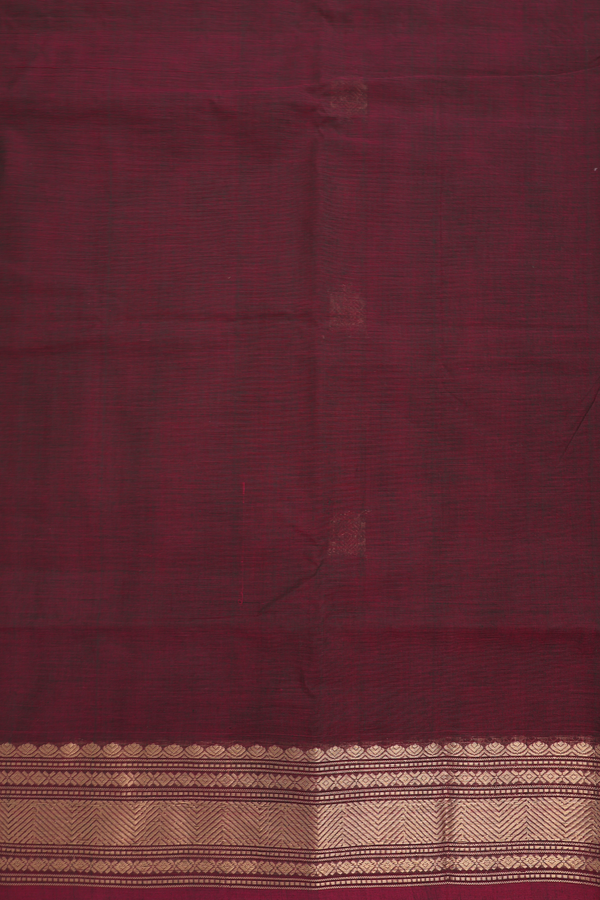 Coimbatore Cotton Saree In Dual Tone With Zari Motifs