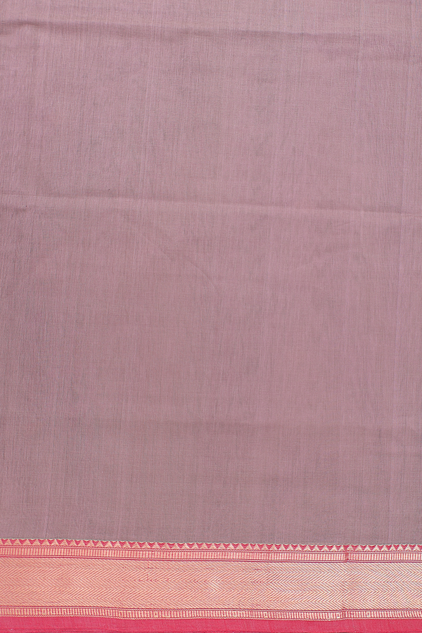 Coimbatore Cotton Saree In Dusty Rose With Diamond Buttas