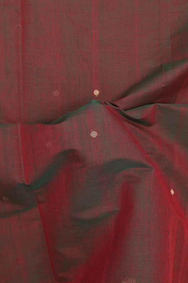 Coimbatore Cotton Saree In Manthulir With Diamond Buttas