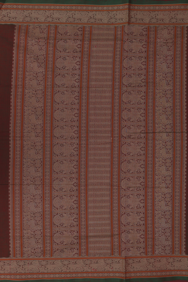 Coimbatore Cotton Saree In Manthulir With Threadwork Buttas
