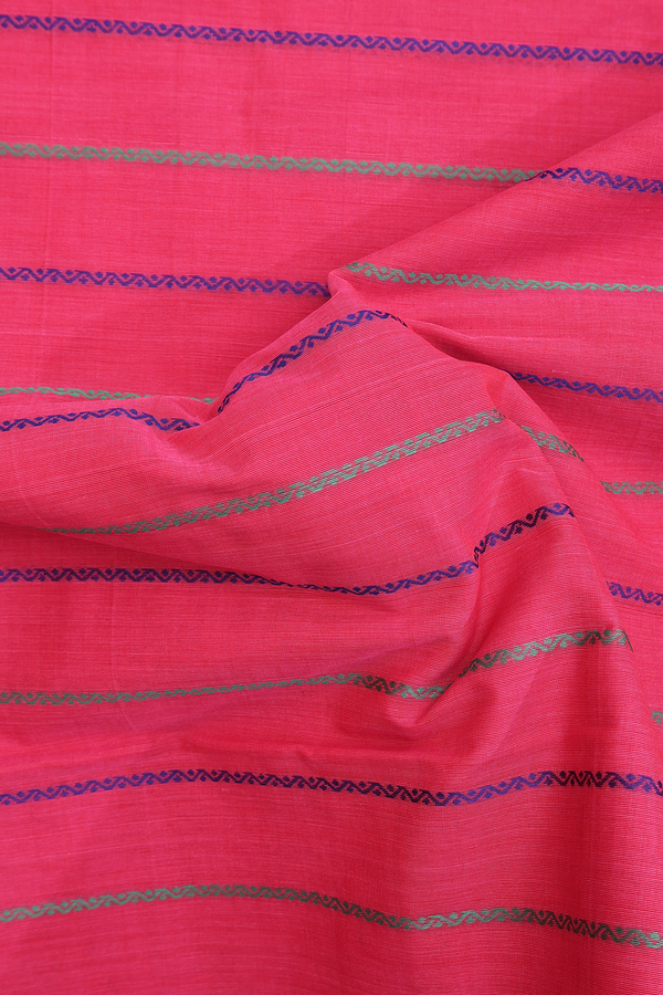 Coimbatore Cotton Saree In Pink With Neli Design