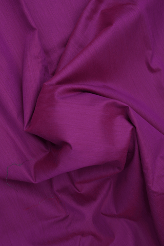 Contrast Zari Border Plain Berry Purple Apoorva Cotton Saree