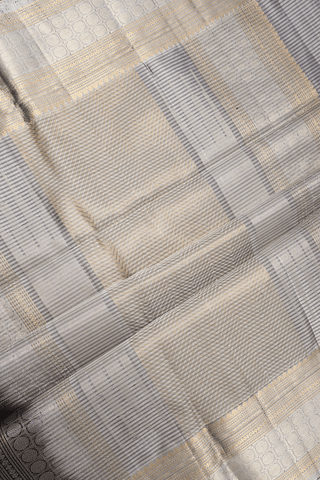 Contrast Zari Border Plain Black Soft Silk Saree