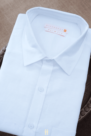 Assorted White Set of 2 Size 44 Cotton Shirts