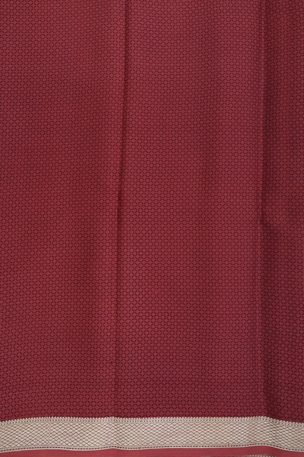 Crepe Saree In Black With Floral Design