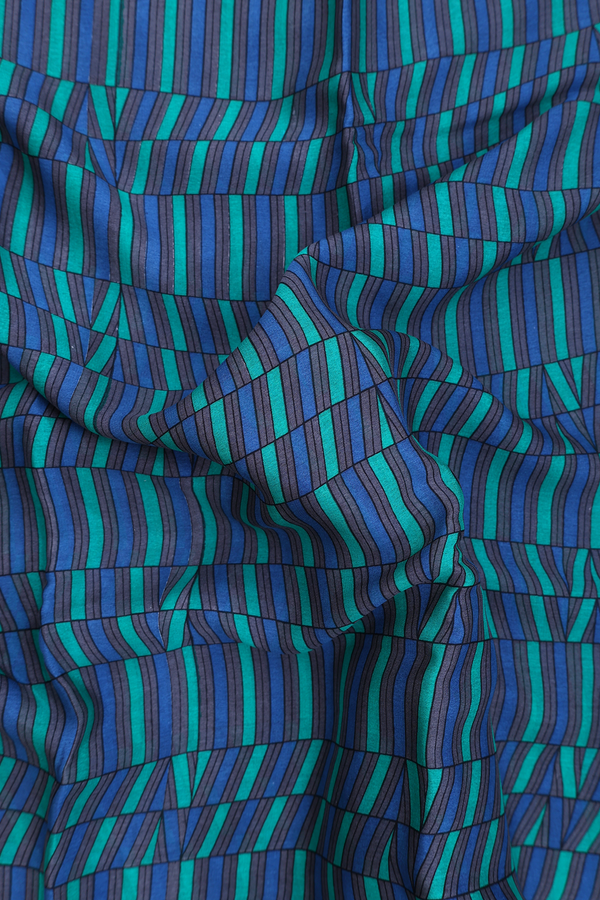 Crepe Saree In Multicolor With Allover Design