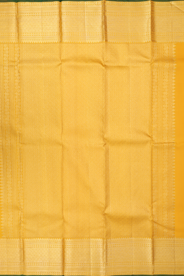 Kanchipuram Silk Saree In Royal Beige With Zari Buttas