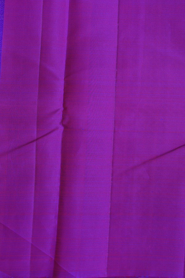 Kanchipuram Silk Saree In Dual Tone With Mandala Design
