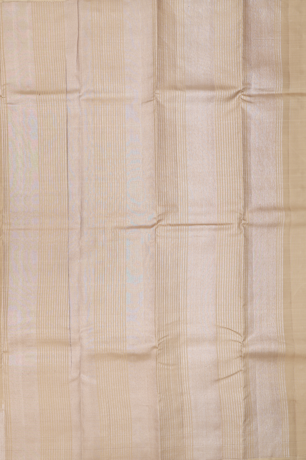 Kanchipuram Silk Saree In Brown With Malli Moggu Buttas