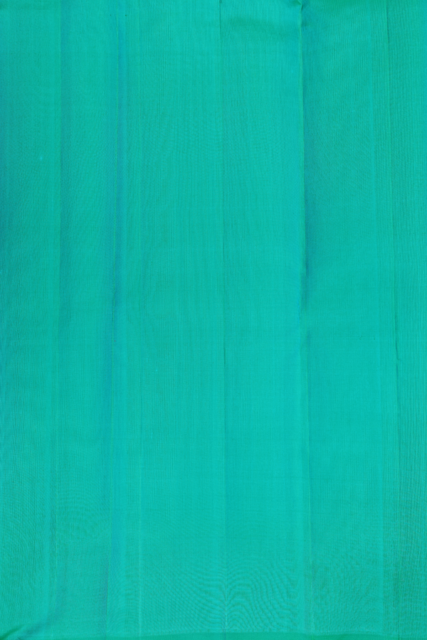 Kanchipuram Silk Saree In Multicolor With Geometric Design