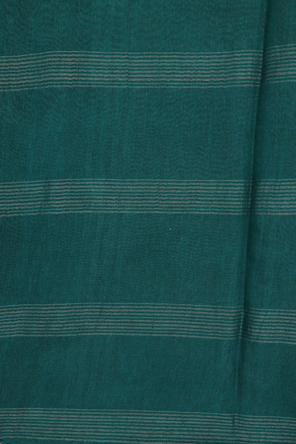 Tussar Silk Saree In Light Brown With Stripes Design