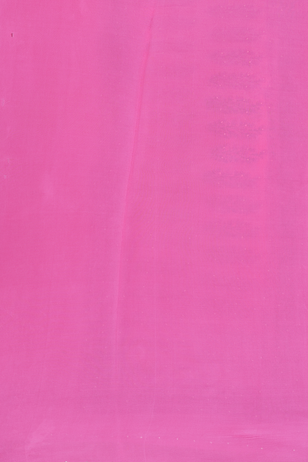 Chiffon Saree In Pink With Floral Printed Design