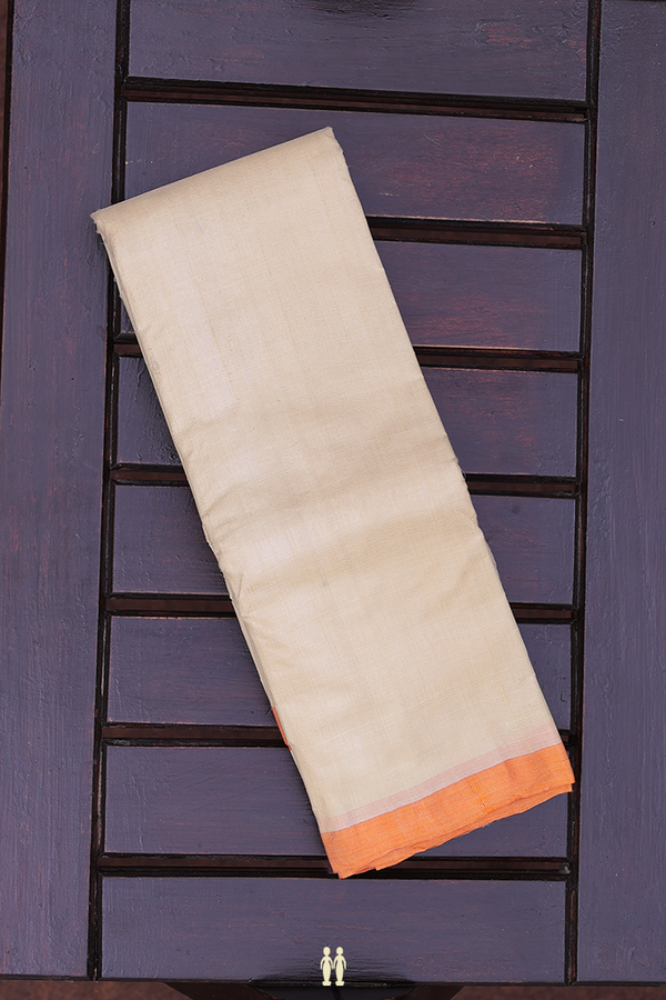 Contrast Border Brown Vazhai Naar Dhoti