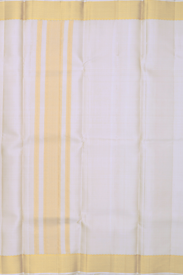 Diamond Border Dusty Cream Dhoti With Shirt Material