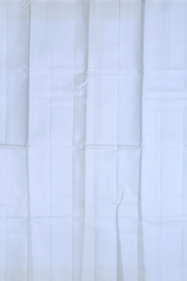 Zari Border Pastel Blue Silk Dhoti With Shirt Material