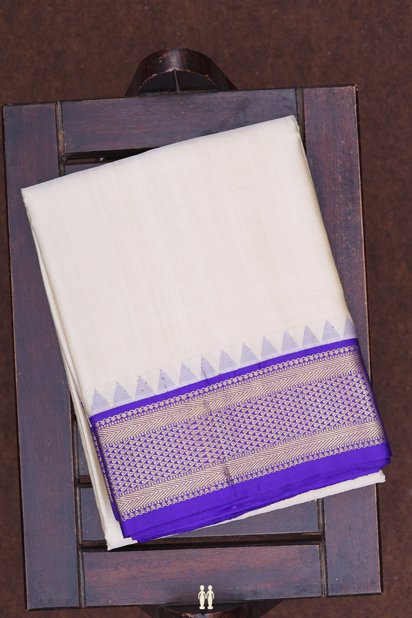 Contrast Border Pastel Brown Silk Dhoti With Shirt Material