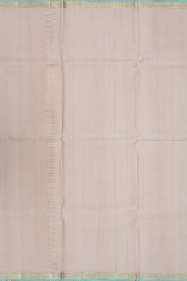 Zari Border Pastel Brown Silk Dhoti With Shirt Material