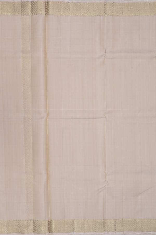 Twill Weave Border Brown Silk Dhoti With Shirt Material