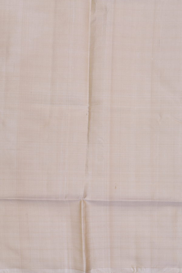 Checks Design Brown Silk Dhoti With Shirt Material