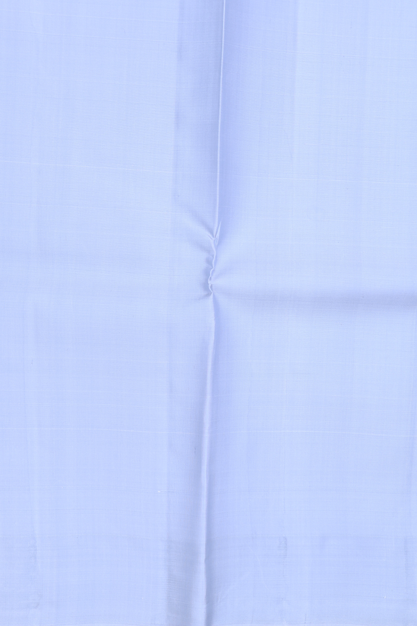 Pallakku Border Blue Dhoti With Shirt Material
