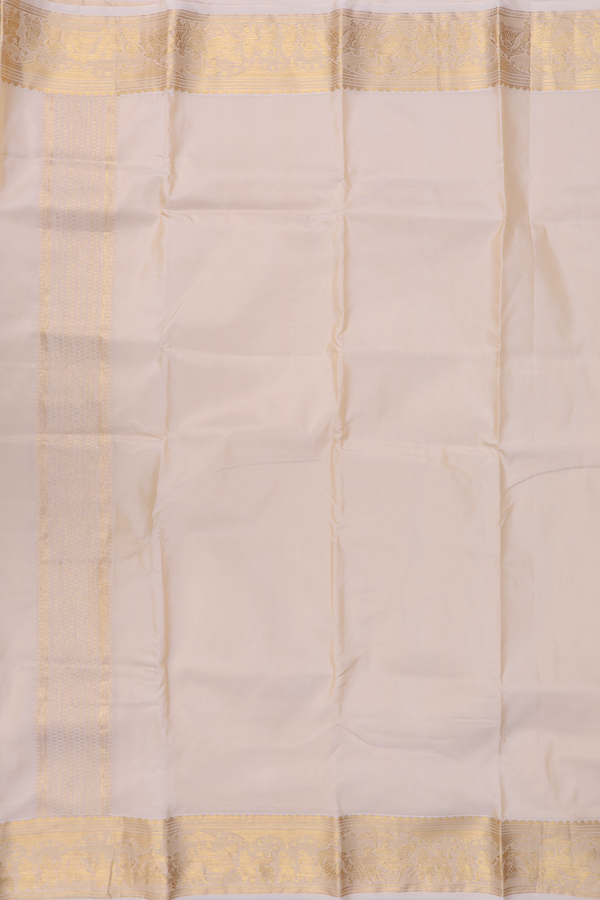 Traditional Border Brown Silk Dhoti With Shirt Material
