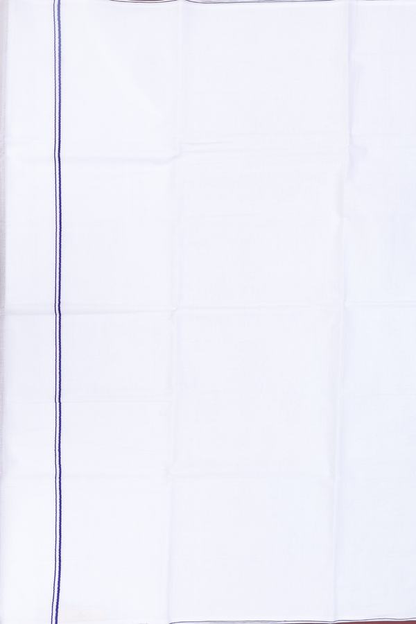 Light Weight White Cotton Dhoti